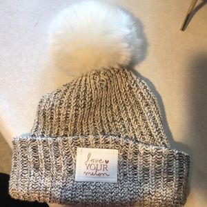 Love Your Melon Pom Beanie